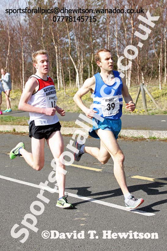 Senior mens Elswick Harriers Good Friday Road Relays. Photo: David T. Hewitson/Sports for All Pics